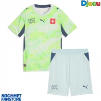 Švicarska Gostujuci Dres za djecu SP 2026 Kratak Rukav (+ Kratke hlače)